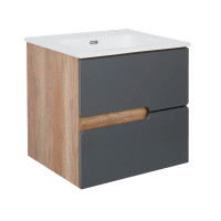 Waschplatz TERRIACA 60cm breit | Hochgla gallery