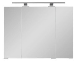 Badezimmer Spiegelschrank TERRIACA 80cm | 3-türig...