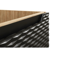 Bad Waschplatz OZEAN Onyx 60cm Türen | Unterbau | schwa