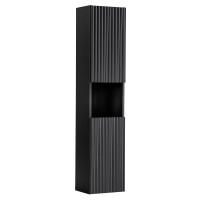 Badezimmer Hochschrank ILUNA Black | 14 gallery