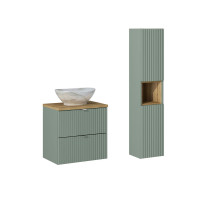 Bad-Set Waschplatz LINETTE 60cm Schublad gallery