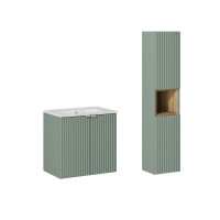 Bad-Set Waschplatz LINETTE 60cm mit T&uu gallery