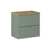 Doppelwaschplatz LINETTE 120cm Schübe + Türen | Be