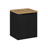 Bad Waschplatz ILUNA Black 50cm mit T&uu gallery