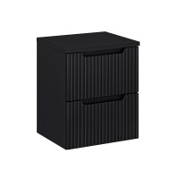 Bad Waschplatz ILUNA Black 50cm Schubfac gallery