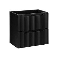 Bad Waschplatz ILUNA Black 120cm Schübe &...