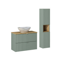 Badset Waschplatz LINETTE 80cm Schublade gallery