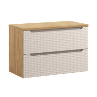 Bad Waschplatz LUX Achat 90cm Schubf&aum gallery