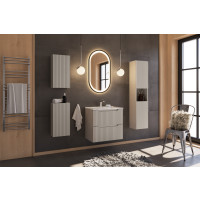 Bad Hängeschrank ILUNA Cashmere 20cm 1-türig | Kas