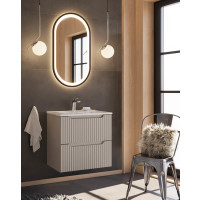 Bad-Set ILUNA Cash 60cm Schubladen | 2-tlg Einbaubecken |...