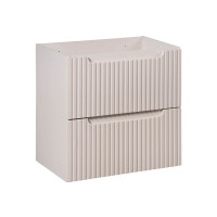 Bad-Set ILUNA Cash 60cm Schubladen | 2-tlg Einbaubecken | Ka