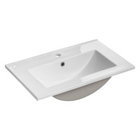 Bad-Set Waschplatz LINETTE 60cm Schublade | 3-tlg Einbaubeck