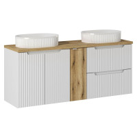 Bad Waschplatz ILUNA White 140cm Schub & gallery
