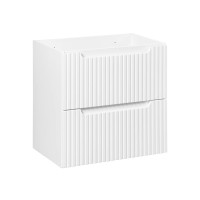 Bad Waschplatz ILUNA White 140cm Schubfach | zum Unterbau...