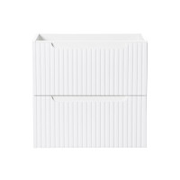 Bad Waschplatz ILUNA White 140cm Schubfach | zum Unterbau | 