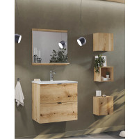Bad-Set ILUNA Oak 60cm Schublade gallery 5_2nd
