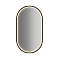 Badezimmer Spiegel ILUNA 50cm x 90cm mit LED Beleuchtung | s