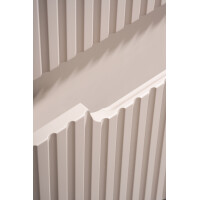 Badmöbel-Set 50cm mit Einbaubecken | 2-teilig kaschmir 