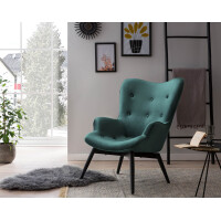 Relaxsessel mit Samtbezug | mit Armlehnen | grau 6