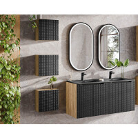 Bad-Set LUX Onyx 120cm Türen | 6-tl gallery