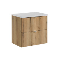 Bad Waschplatz ILUNA Oak 60cm Sc gallery 37_2nd