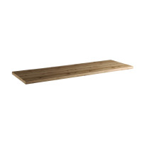 Bad Waschplatz ILUNA Oak 140cm Schubladen | Wäscheklapp
