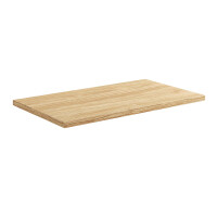 Waschplatz 80cm mit Aufsatzbecken schwarz | schwarz-oak | OZ