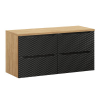 Doppelwaschplatz OZEAN Onyx 120cm Schubf gallery