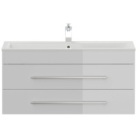 Badmöbel Waschplatz 100cm Portus 1000 SlimLine | wei&sz