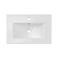 Bad-Set QUERRO 60cm Schubladen | 2-tlg Einbaubecken wh | kas