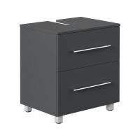 Badezimmer Stand-Waschtisch SENTINEL 55cm | graphit grau