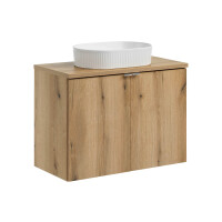 Bad Waschplatz ILUNA Oak 80cm Schubfach gallery