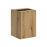 Bad Waschplatz ILUNA Oak 140cm Schubladen | Wäscheklapp