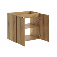 Bad Waschplatz ILUNA Oak 140cm Türen | zum Unterbau blk