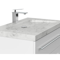 Badmöbel Waschtisch NATURE 75cm | Marmor-Waschbecken | 