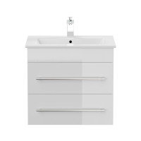 Badmöbel Waschtisch KlassikX 60cm | inkl. Waschbecken |