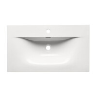 Bad Waschplatz BELEZA 80cm Schubfächer | Einbaubecken |