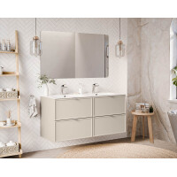 Bad Waschplatz BELEZA 80cm Schubfächer | Einbaubecken |