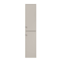Badezimmer Hochschrank BELEZA 170cm 2-türig | kaschmir