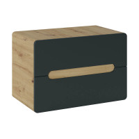 Bad-Set 6-teilig ARUBA black 80cm | Aufsatzbecken |...