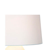 Tischleuchte Keramik handbemalt 69cm hoch | blau-weiß 