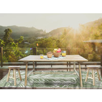 Garten Esstisch 180 x 90 cm Rundholz | T gallery