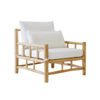 Gartenset 4-teilig Lounge inkl. Polsterung und Tisch rund | 