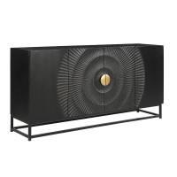Sideboard BLACK MOON 150 x 75cm | mit 4 gallery