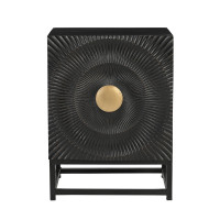 Nachtkommode BLACK MOON 45 x 60cm 1- trg. | Mango massiv | s