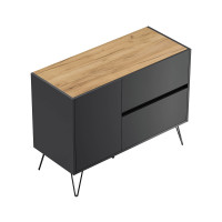 Sideboard FAVIER 100 x 76cm | 2 Schubladen 1 Tür | graf