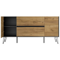 Sideboard FAVIER 155 x 76cm | 2 Schubladen 2 Türen | gr