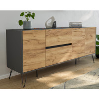 Sideboard FAVIER 180 x 76cm | 2 Schubladen 3...