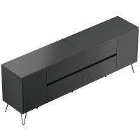Sideboard FAVIER 200 x 76cm | 4 Schubladen 2 Türen | gr