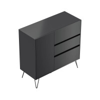Sideboard FAVIER 100 x 94cm | 3 Schubladen 1 Tür | graf